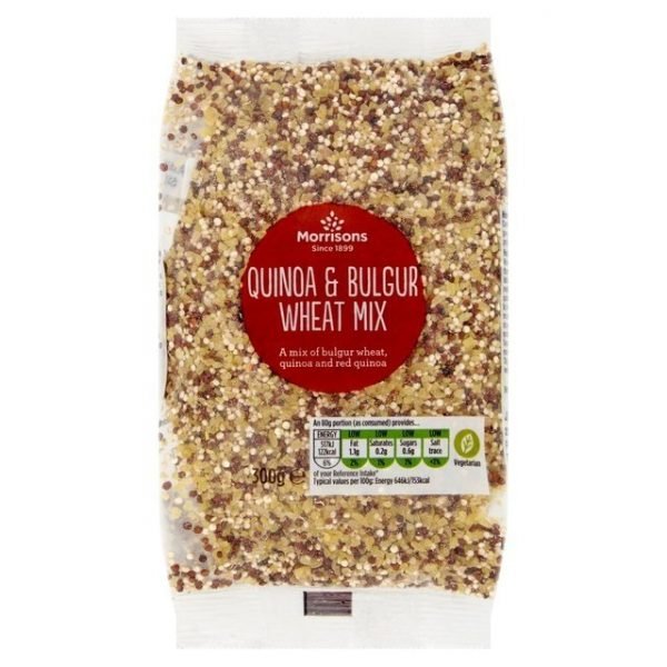 Morrisons quinoa Bulgur Wheat