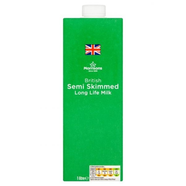 Morrisons British UHT Semi Skimmed Milk-0