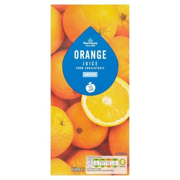 Morrisons Orange Juice From Concentrate Smooth-0
