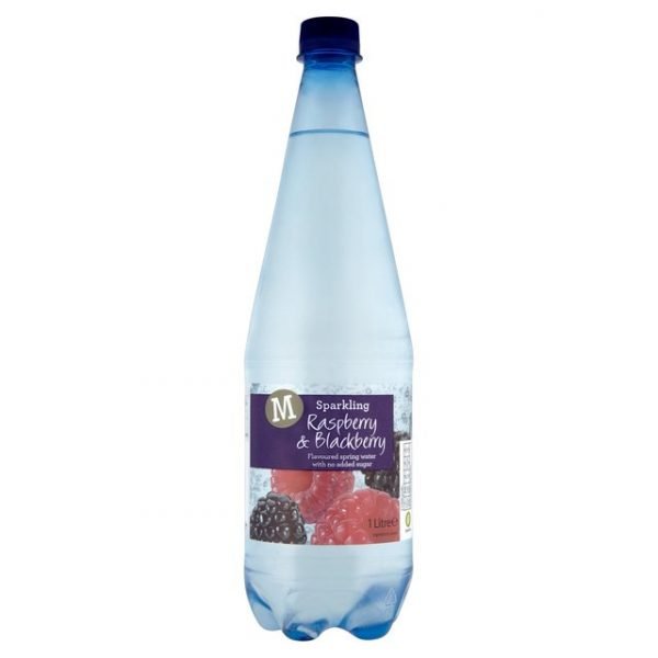 Morrisons Sparkling Spring Water Raspberry and Blackberry