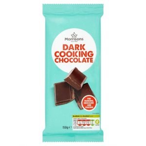 Morrisons Cooking Dark Chocolate-16290