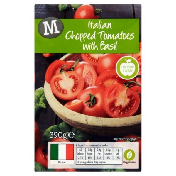 Morrisons Italian Chopped Tomatoes with Basil-0