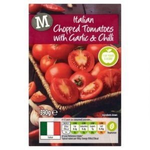 Morrisons Chopped Tomatoes with Garlic & Chilli-15114
