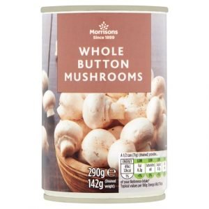 Morrisons Whole Button Mushrooms