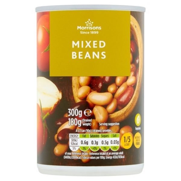 Morrisons Mixed Beans 300g-0