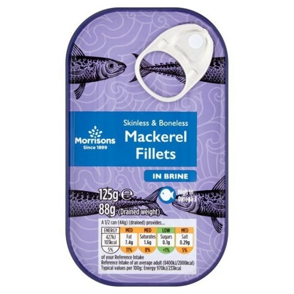 Morrisons Mackerel In Brine-0