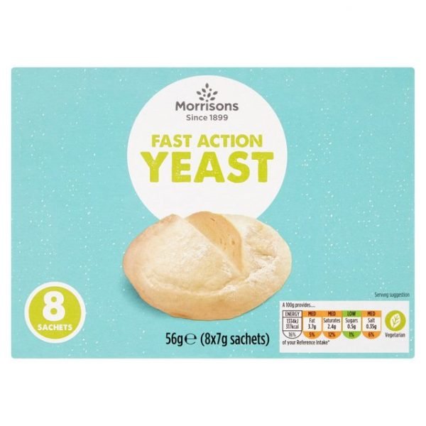 Morrisons Fast Action Yeast Sachets