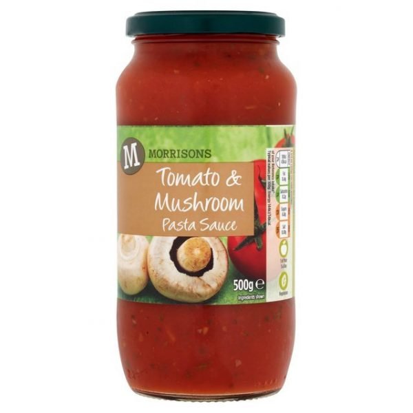Morrisons Tomato & Mushroom Pasta Sauce-0