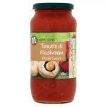 Morrisons Tomato & Mushroom Pasta Sauce-15281