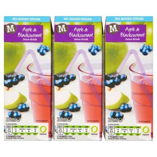 Morrisons Apple and Blackcurrant Juice