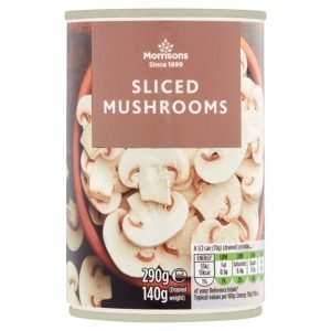 Morrisons Sliced Mushrooms In Water