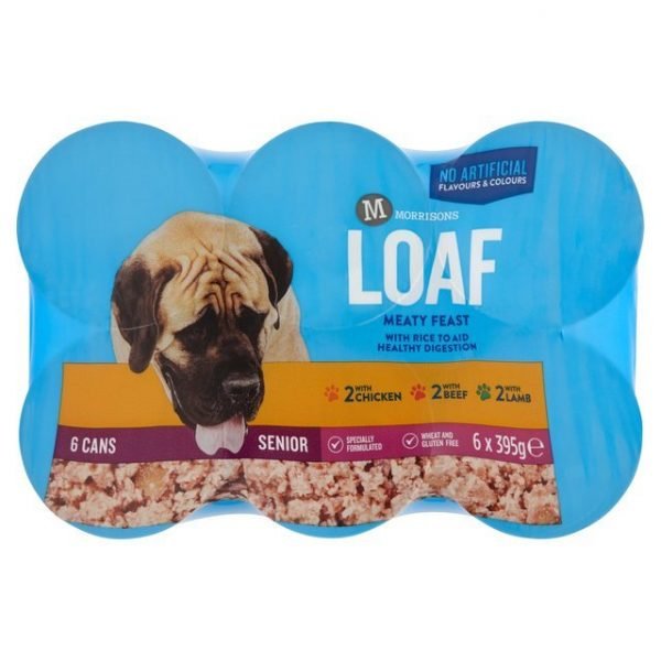 Morrisons loaf Senior Chicken With Rice Beef & Lamb-17403