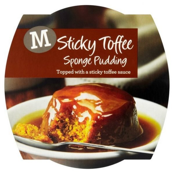 Morrisons Sponge Pudding Sticky Toffee