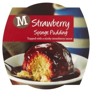 Morrisons Sponge Pudding Strawberry-18085