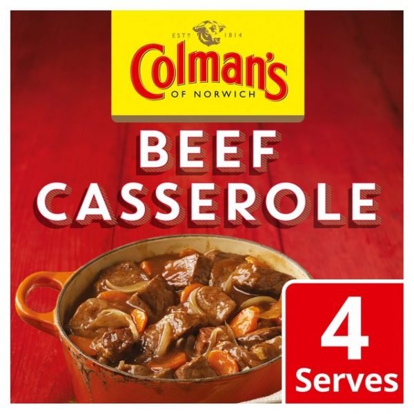 Colmans Beef Casserole Recipe Mix