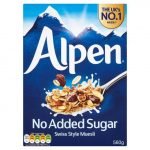Alpen No Added Sugar Muesl