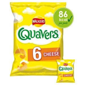 Walkers Quavers Cheese Snacks 6X16g