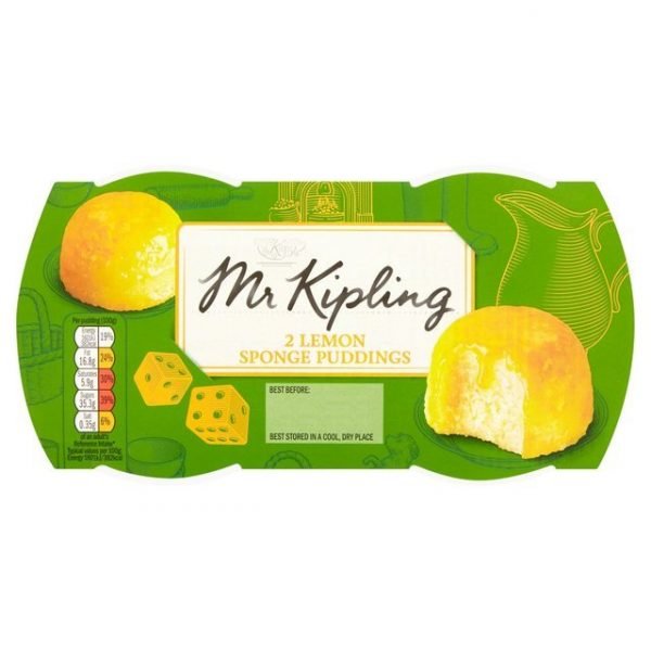 Mr Kipling Lemon Sponge Puddings-19673