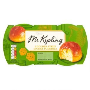 Mr Kipling Golden Syrup Sponge Puddings-0