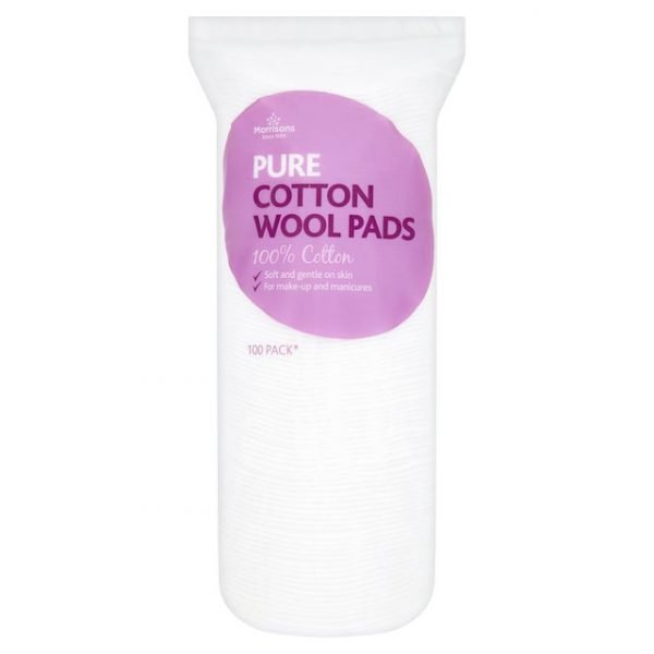 Morrisons Pure round Cotton Pads-19910