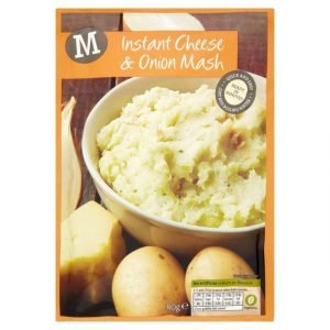Instant Cheese and Onion Mash