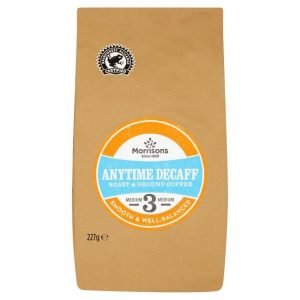 Morrisons Anytime Decaff Ground Coffee 227g