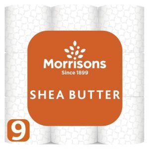Morrisons Even Soft Butter Tissue 9 Roll