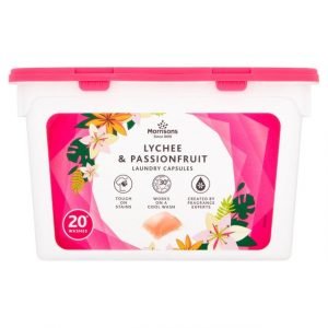 Morrisons Lychee and Passionfruit Capsules