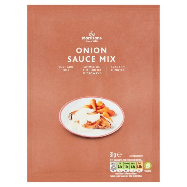 Morrisons onion sauce mix
