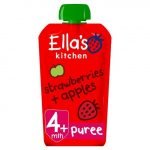Ella's Kitchen 4 Mths+ Organic Strawberries and Apples