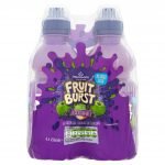 Morrisons NAS Fruit burst Apple & Blackcurrant 4 x 250ml *Best Before ( 23 July 2023 )*