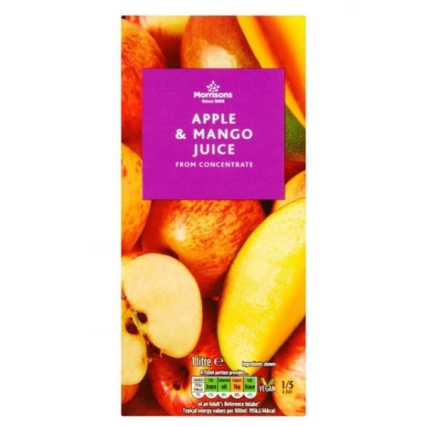 Morrisons Apple and Mango Juice