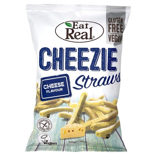 Eat Real Cheezie Straws