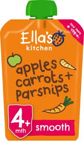 Ella's kitchen carrots apples and parsnips