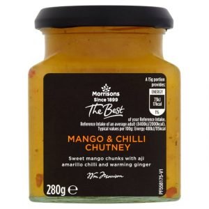 Morrisons The Best Mango And Amarillo Chilli Chutney
