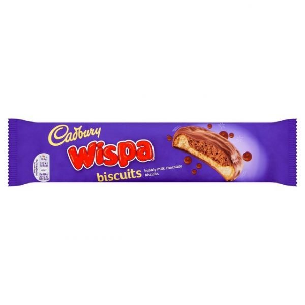 Cadbury Wispa Milk Chocolate Biscuits