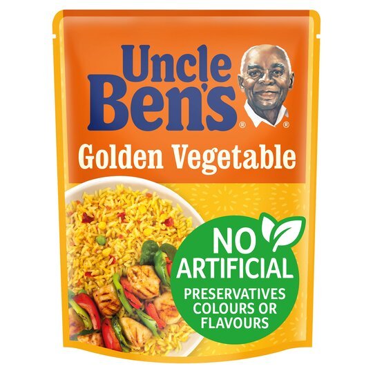 Uncle Bens Special Golden Vegetable Rice